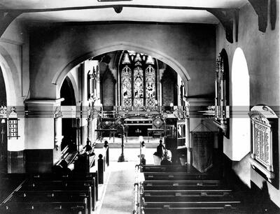 Parish Church 1920s Interior