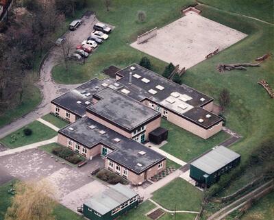 First School 1970s aerial