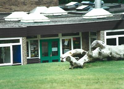 First School Entrance 1970s