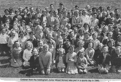 Addingham Primary School Sports Day 1960s