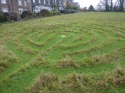 Parish Church 2014 Labyrinth 2014-1102