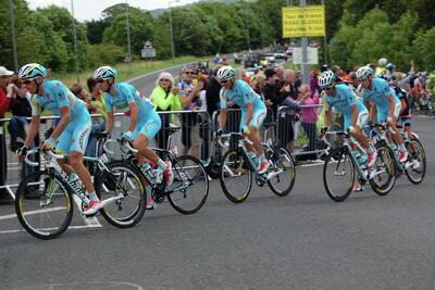 Stage 1 Ilkley Road during 2014 Tour de France