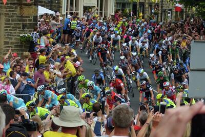 Crown Corner during Tour de France 2014 Stage 2