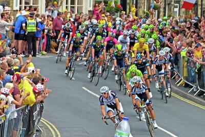 Stage 2 Crown Corner during Tour de France 2014