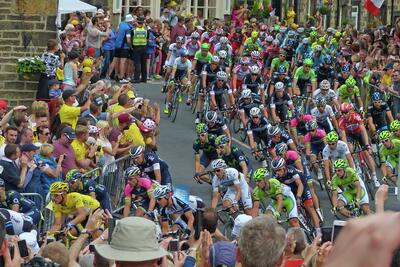 Stage 2 Crown Corner during Tour de France 2014