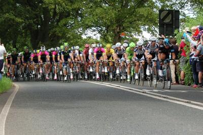 Stage 2 Race Bolton Road during Tour de France