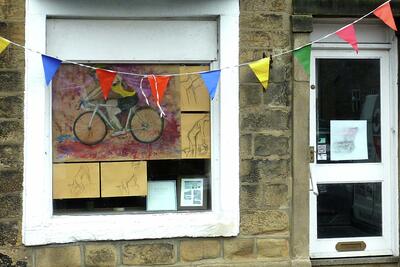 Tour de France 2014 Decorated bikes Main Street