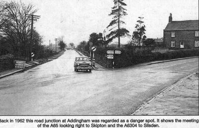 Silsden Road 1962 & Main St junction in 1962