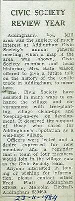 Civic Society Review 1984