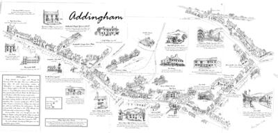 ACS Dyson Illustrated Village Map 1999 Map with