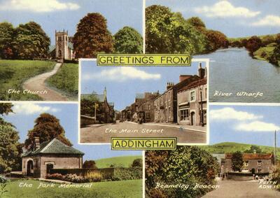 Addingham postcard