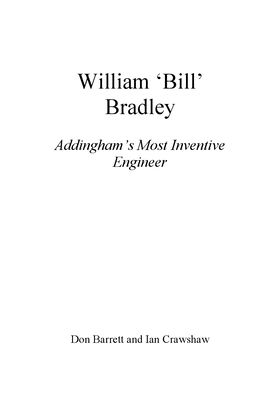 Bill Bradley Story