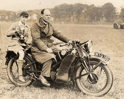 William Bradley & Jack Harrogate Rally 1935