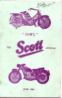 Yowl (The Journal of the Scott Owners Club) cover
