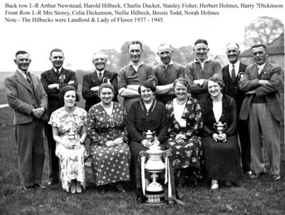 Football Club 1938 with cup 