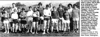 Youth Club Football 1967-8