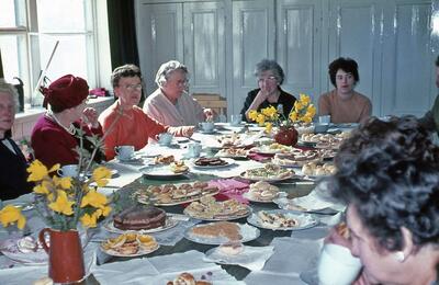 WI 1970s Tea party