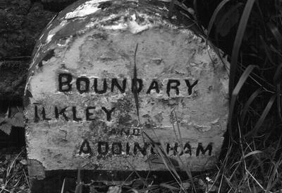 Ilkley Rd Boundary Stone 2005 Cocken End