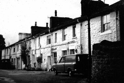 Low Mill Lane 1970 - New Cottages