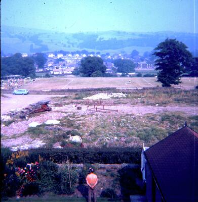 Old Station Way to Football Field 1973