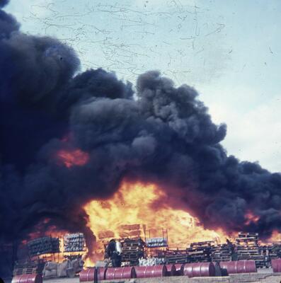 Southfield Terrace 1973 Cisterns Ltd fire 02