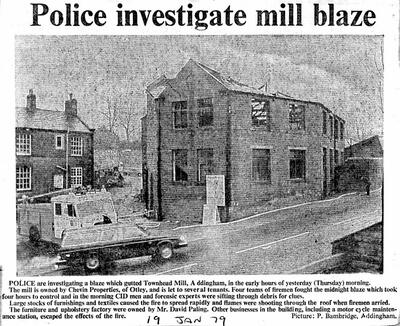 007 Main St Townhead Mill 1979 fire report