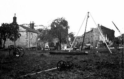 SawMill 1920s and Low House from paddock