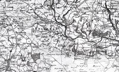 Map 1858-70 of village and surround OS