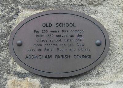 108 Main St 2018 Old School bronze plaque 