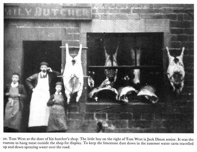 124 Main St 1920s query,Tom West Butcher