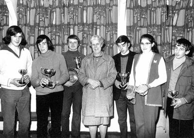 Young Farmers' Prize giving 1973