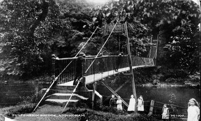Bark Lane 1904 - Suspension Bridge