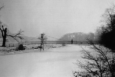 Bark Lane 1920s - Suspension Bridge