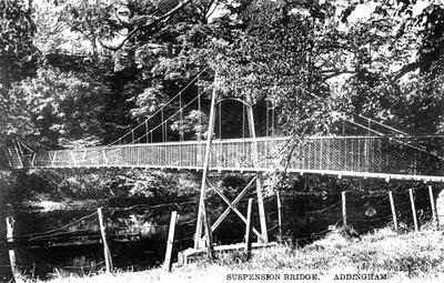 Bark Lane 1910s - Suspension Bridge