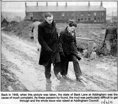 Bark Lane 1940 - Mud