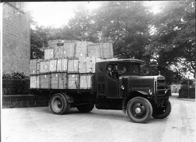 Roads 1930s Low Mill lorry