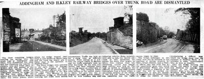Railway 1967 Bridges demolition