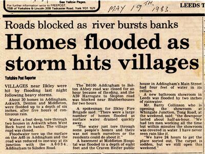 Flooding 1983-05-19 rpt