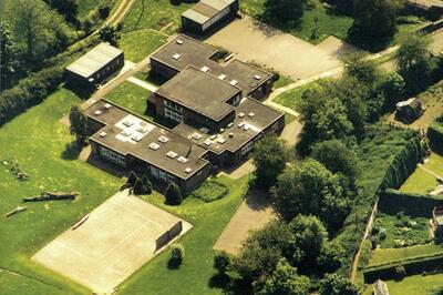 First School 1990s aerial