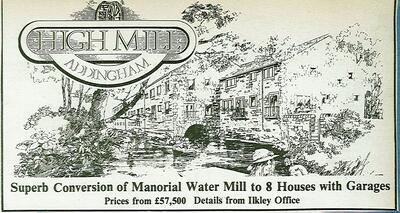High Mill 1985 advert