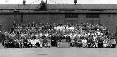 Low Mill 1945 - workers - SU Carburettors