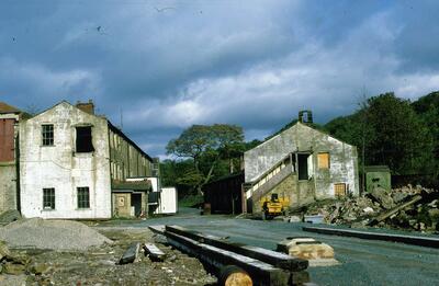 Low Mill 1985-6 - Demolition