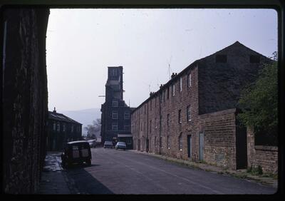 Low Mill cottages & Mill 1972