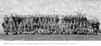 Low Mill 1926 - Workers who built new mill 