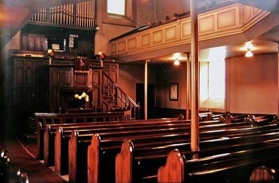 Wesleyan Chapel 1960s - Interior06